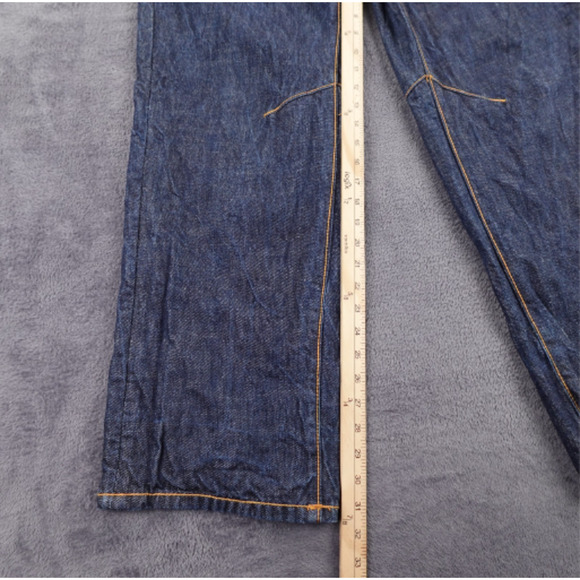 Rocawear‎ Jeans Mens 36 Blue Denim Straight Leg Embroidered Back Pocket Hip Hop - Picture 9 of 11